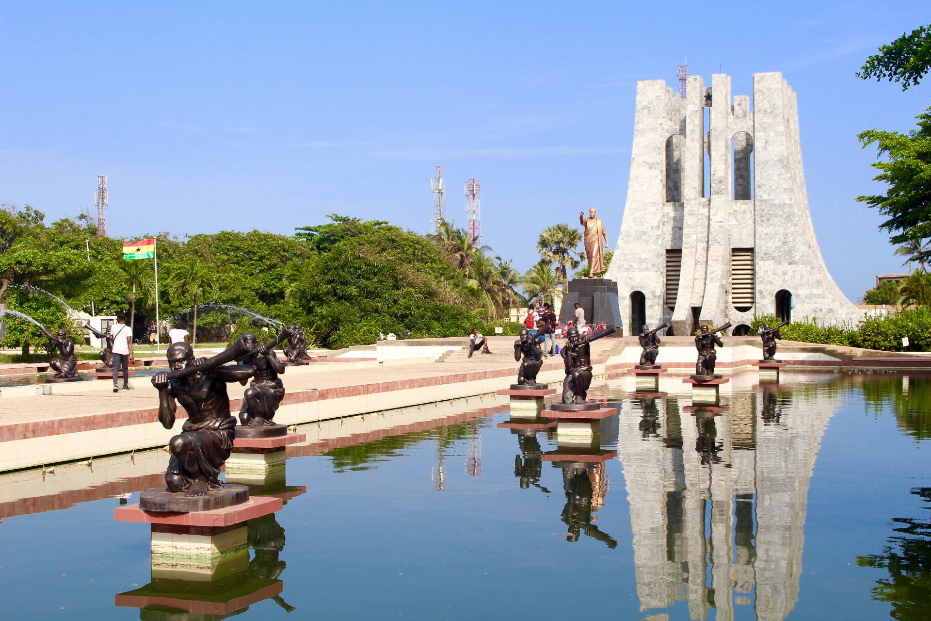 Kwame Nkrumah Memorial Park, Accra — capital of Ghana